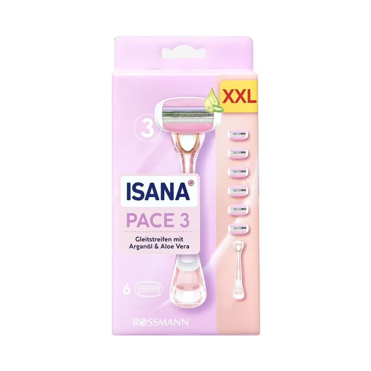 Isana Tıraş Bıçağı 3 Bıçaklı Sistem Pace XXL