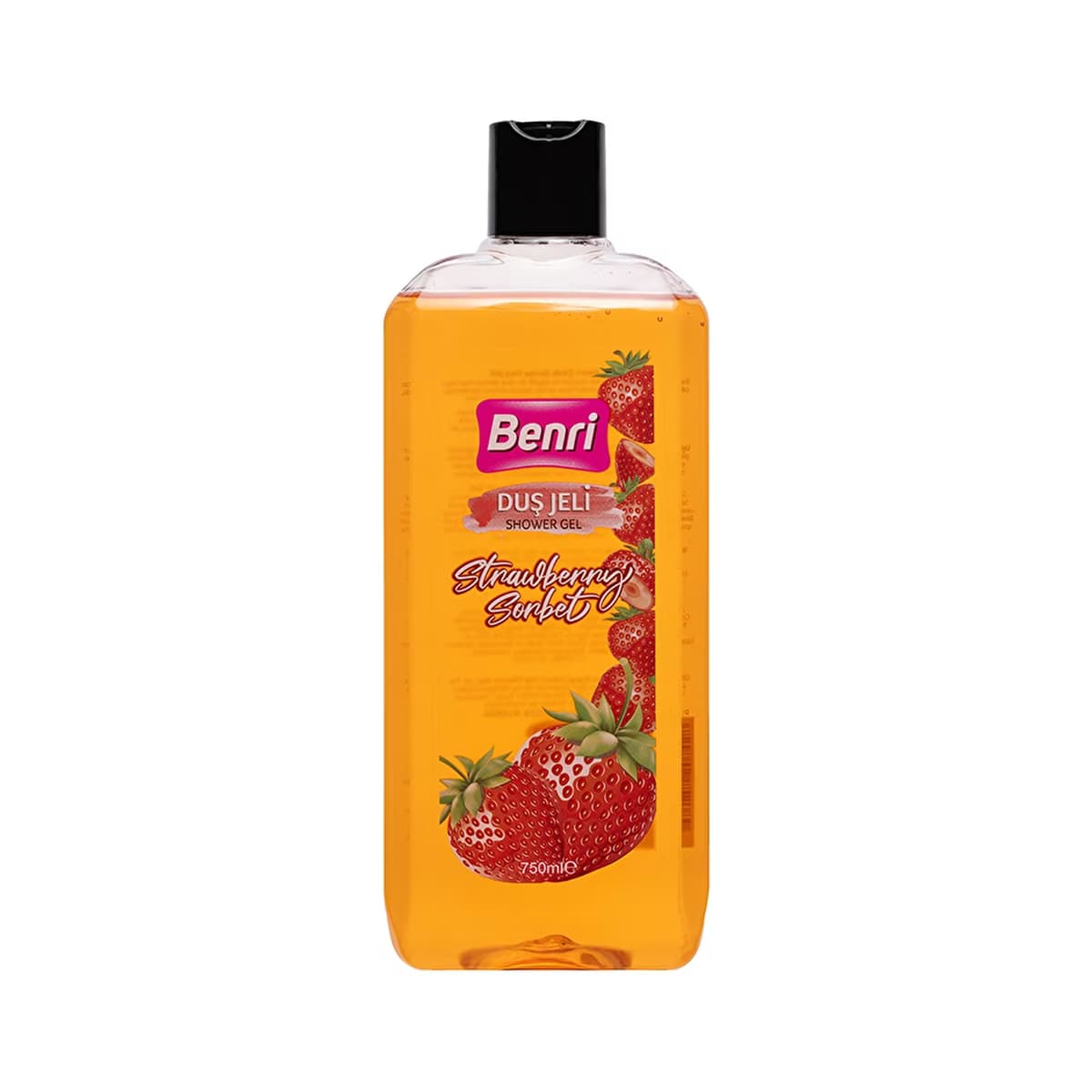 Benri Duş Jeli Çilek Sorbe 750 ml - Gratis