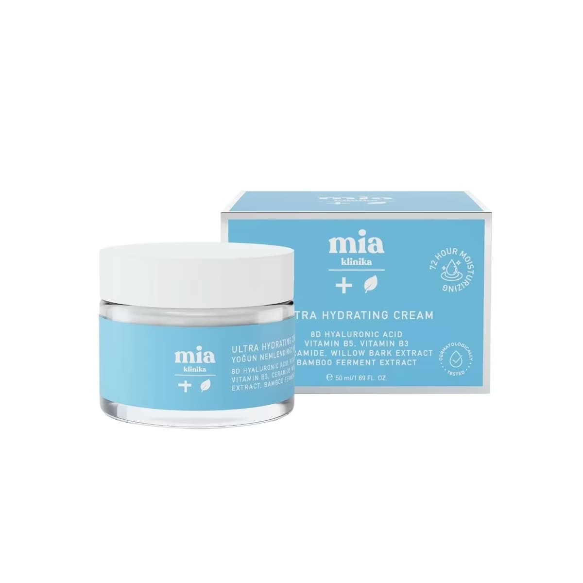 Mia Klinika Su Bazlı Nemlendirici Krem 72 Saat Etkili 50 ml