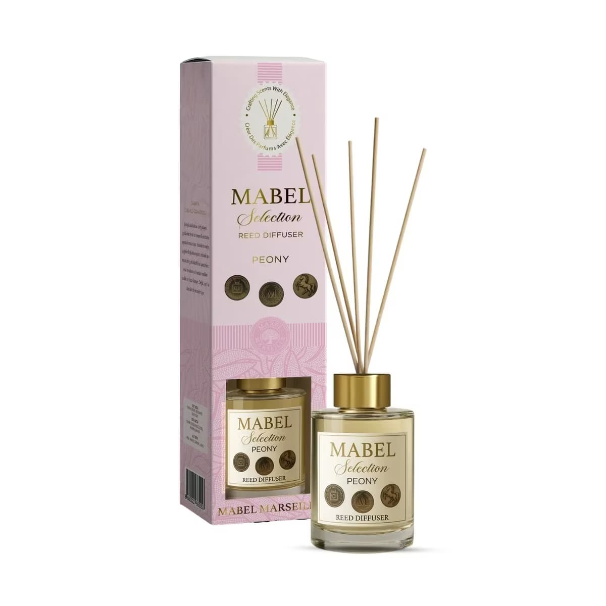 Mabel Marseille Çubuklu Oda Kokusu Peony 100 ml