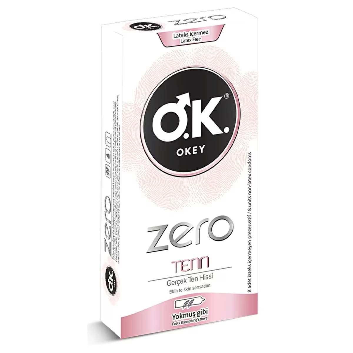Okey Zero Tenn Prezervatif 8'li