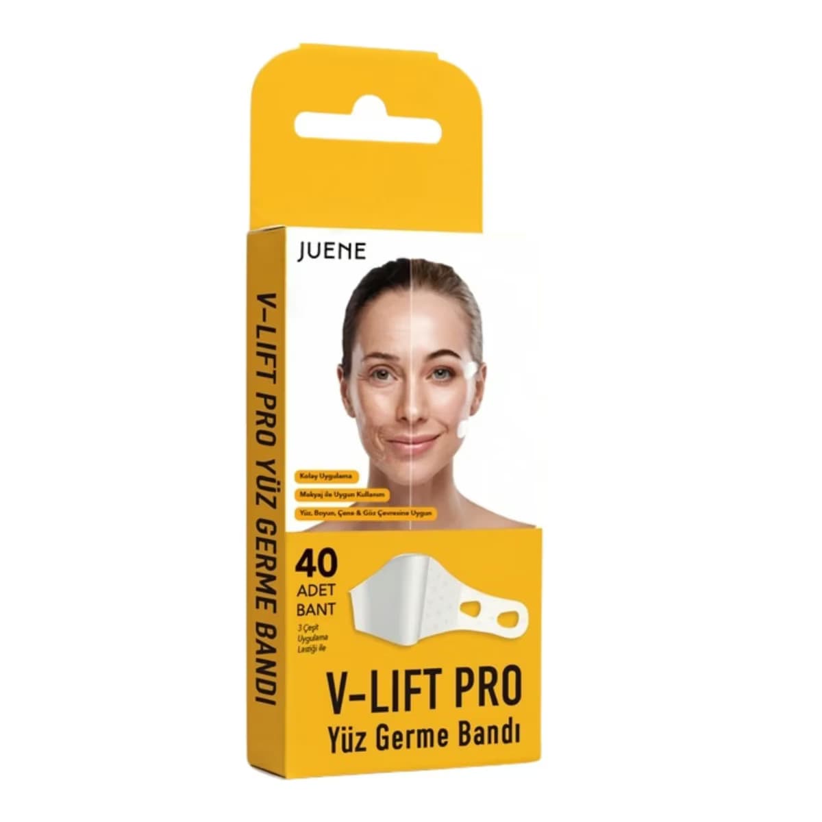 Juene V-Lift Pro Yüz Germe Bandı 40'lı