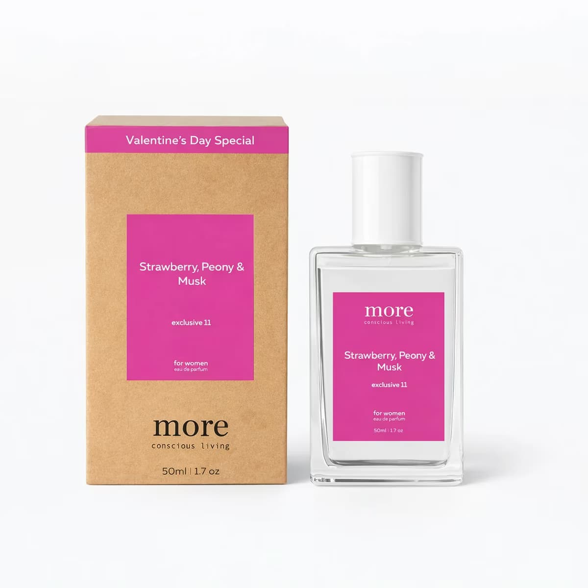 More Conscious Living Strawberry, Peony & Musk Valentine's Day Special EDP Kadın 50 ml