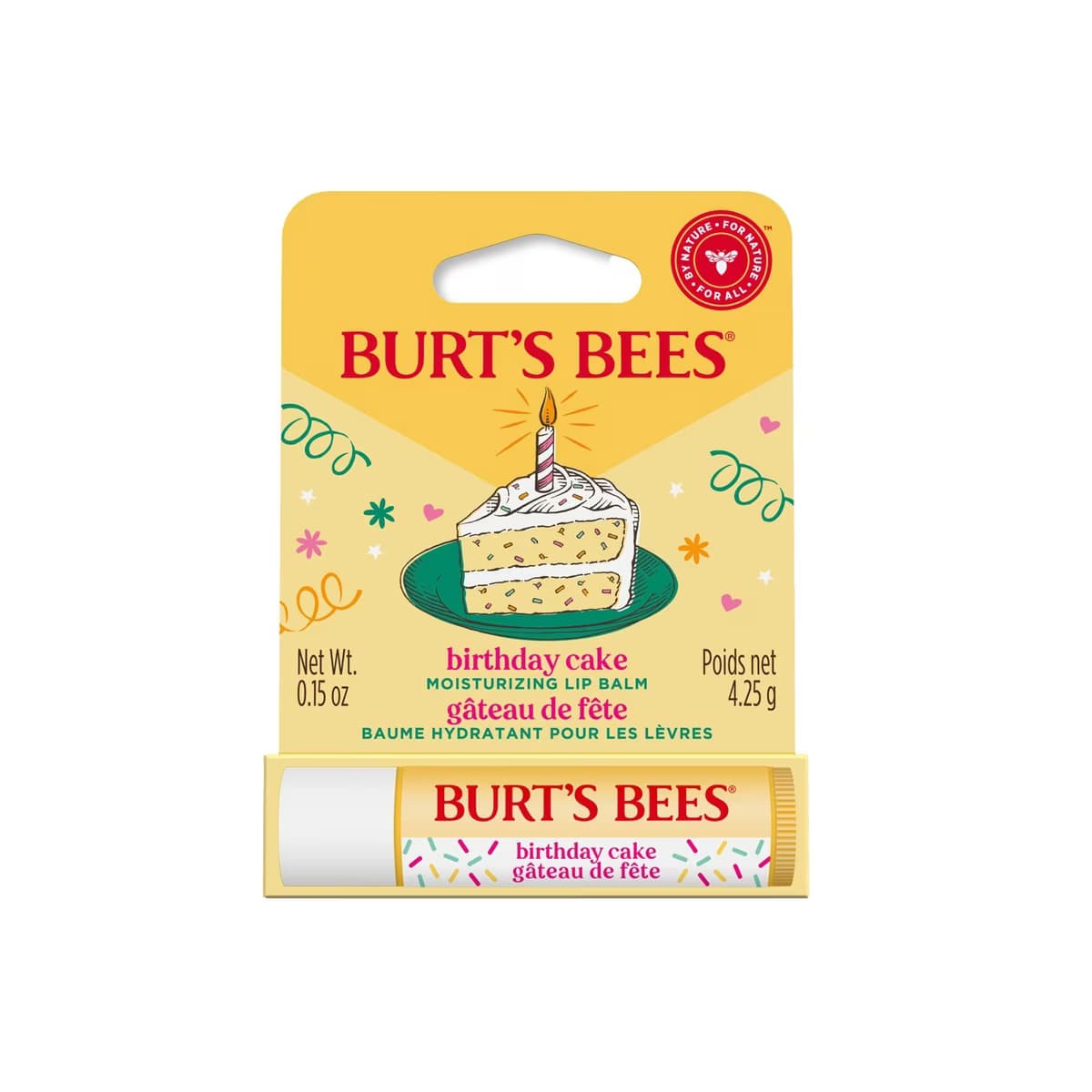 Burt's Bees Birthday Cake Lip Balm Dudak Bakım Kremi 4.25 gr - Gratis
