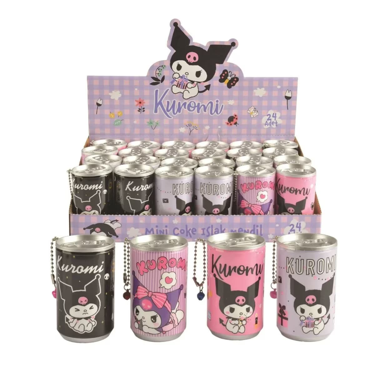 MyClean Kuromi Islak Mendil Mini Coke
