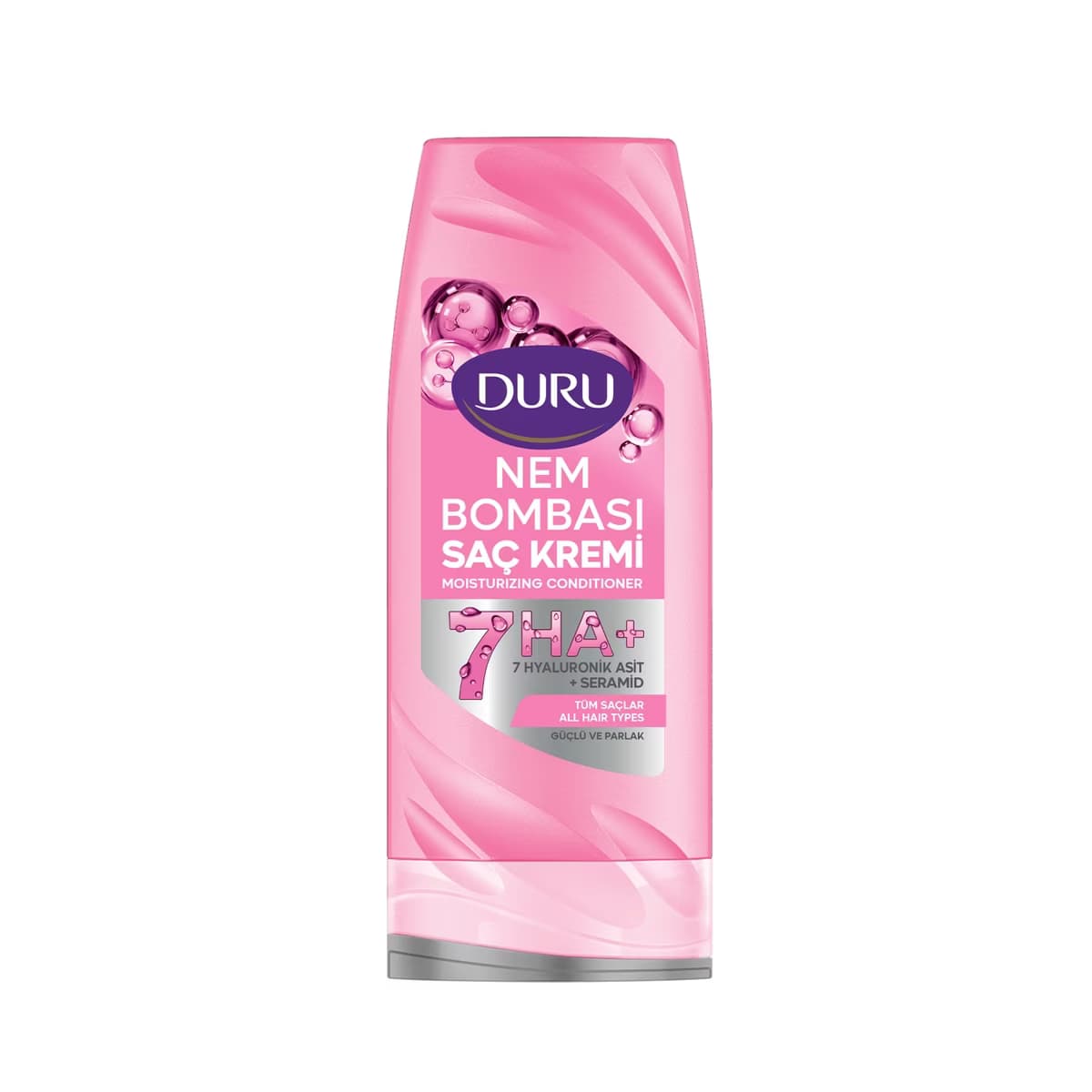 Duru Nem Bombası Güçlü & Parlak Saç Kremi 385 ml - Gratis