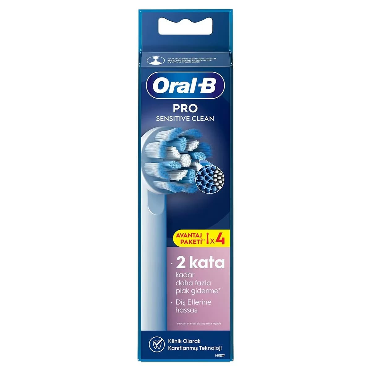 Oral-B Şarjlı Diş Fırçası Yedek Başlığı Sensitive X-Filament 2 Adet
