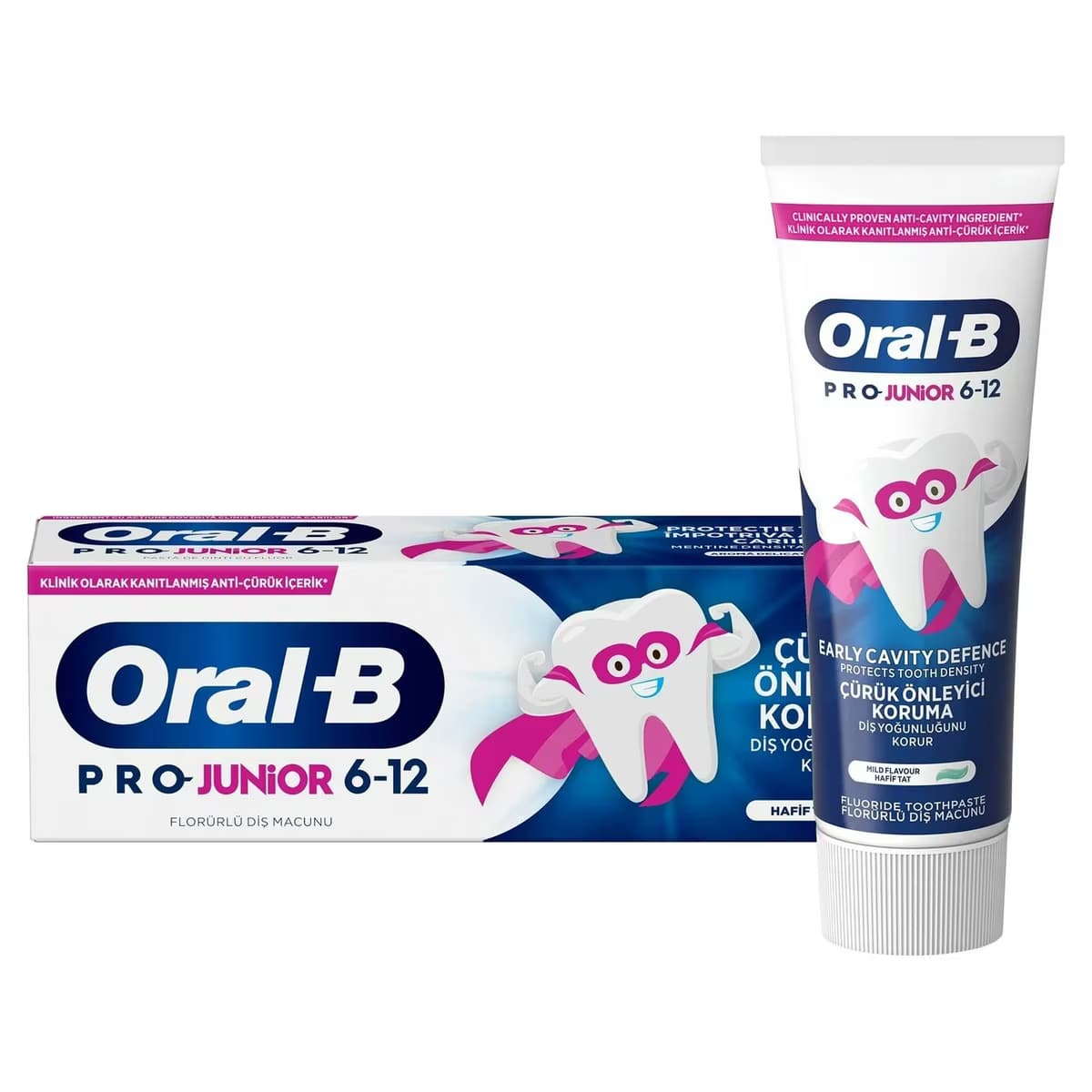 Oral-B Pro Junior Çürük Önleyici Koruma Diş Macunu 75 ml