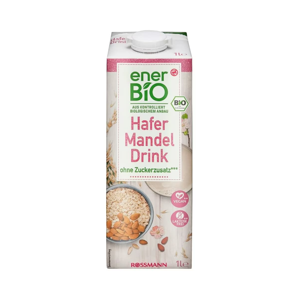 Enerbio Organik İçecek Yulaf Badem 1 L