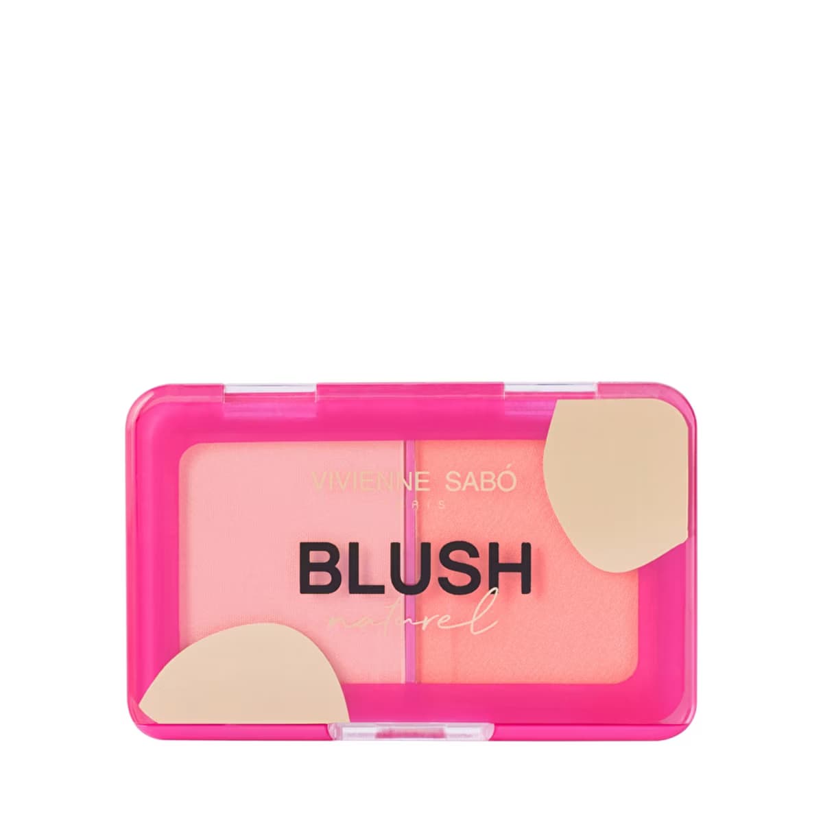 Vivienne Sabo Blush Palette Naturel Allık 03 Peach - Silky Texture & Natural Radiant Finish - Gratis