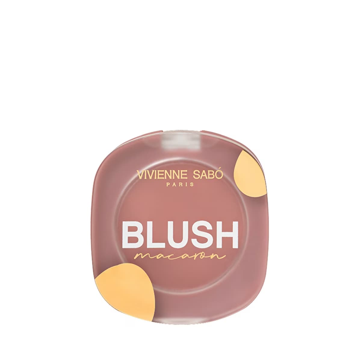 Vivienne Sabo Macaron Matte Blush Allık 04 Natural Pink - Silky Texture & Natural Matte Finish - Gratis