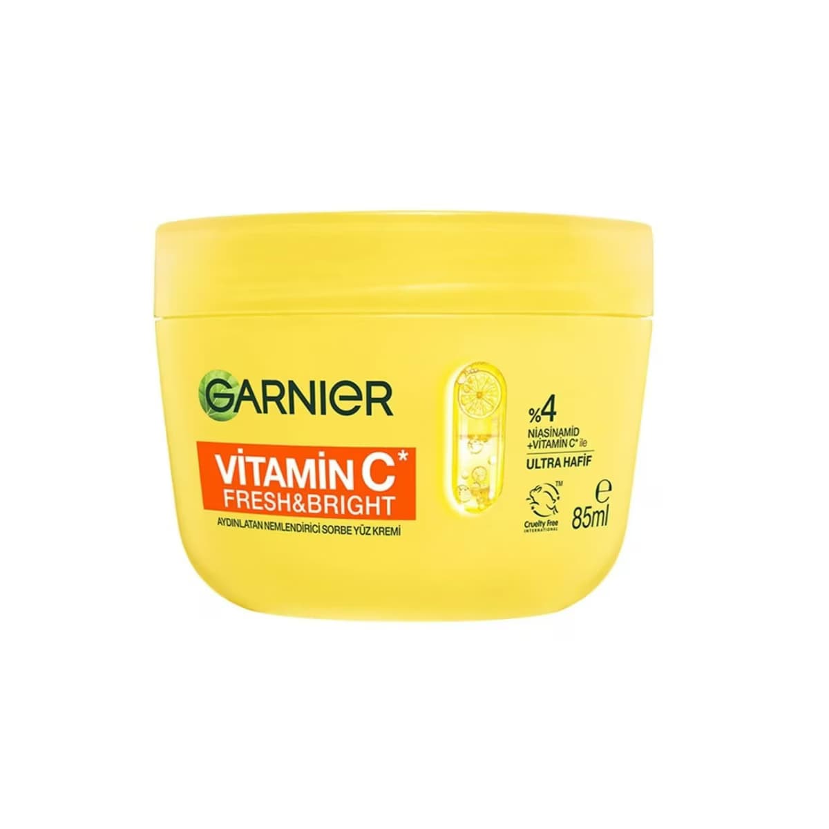 Garnier C Vitamini Fresh & Bright Aydınlatıcı Sorbe Yüz Kremi 85 ml