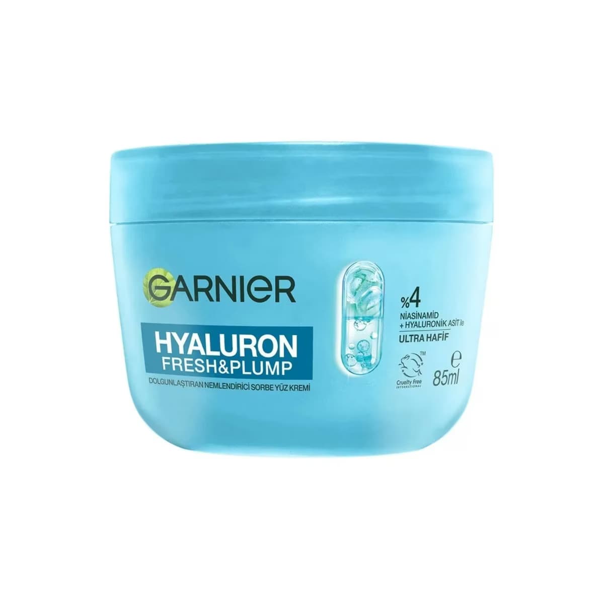 Garnier Hyaluron Fresh & Plump Dolgunlaştıran Nemlendirici Sorbe Yüz Kremi 85 ml